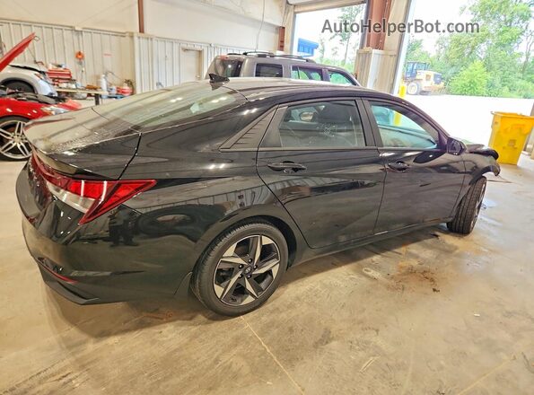 5NPLS4AG4PH092186 2023 HYUNDAI ELANTRA Black Tył prawy