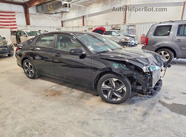 5NPLS4AG4PH092186 2023 HYUNDAI ELANTRA Black Przód prawy