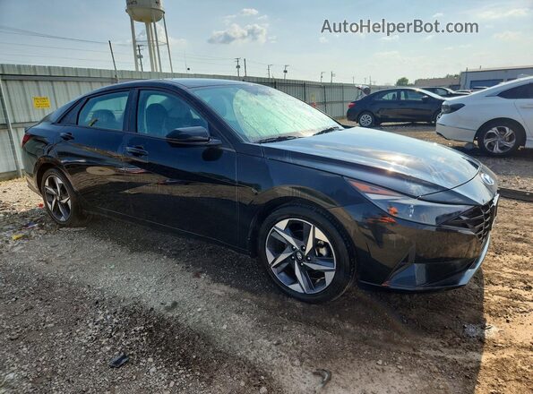 5NPLS4AG4PH096058 2023 HYUNDAI ELANTRA Black Przód prawy