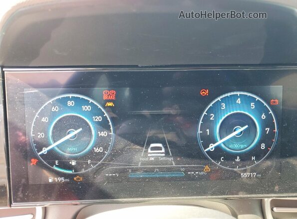 5NPLS4AG4PH105745 2023 HYUNDAI ELANTRA White Widok zestawu wskaźników