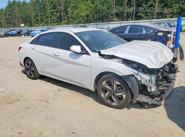 5NPLS4AG4PH105745 2023 HYUNDAI ELANTRA White Przód prawy