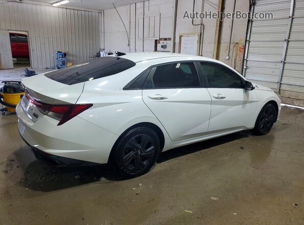 5NPLS4AG5MH006802 2021 HYUNDAI ELANTRA White Trasero derecho