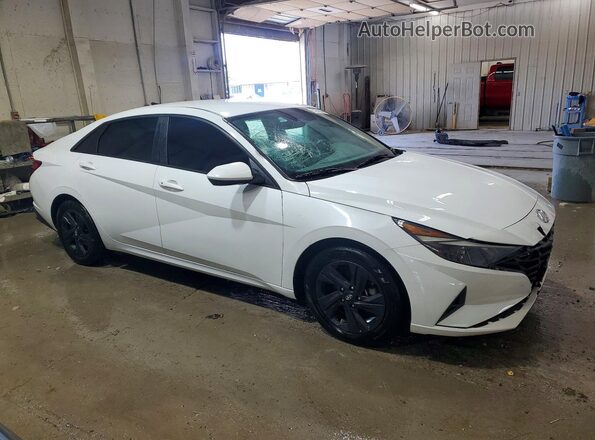 5NPLS4AG5MH006802 2021 HYUNDAI ELANTRA White Delantero derecho