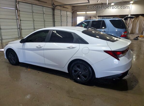 5NPLS4AG5MH006802 2021 HYUNDAI ELANTRA White Trasero izquierdo