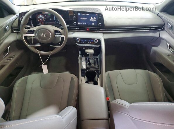 5NPLS4AG5MH006802 2021 HYUNDAI ELANTRA White Vista del salpicadero