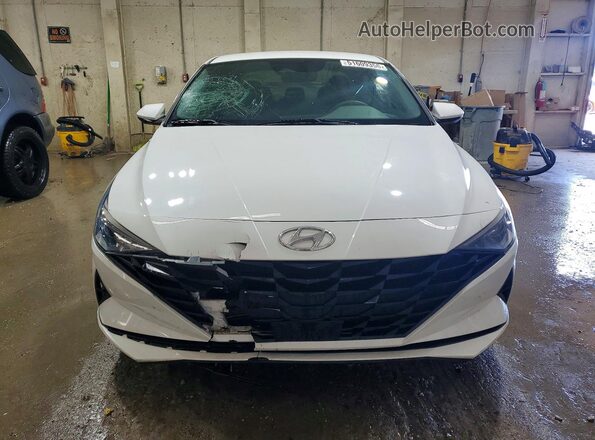 5NPLS4AG5MH006802 2021 HYUNDAI ELANTRA White Vista frontal