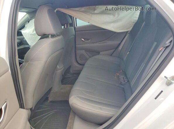 5NPLS4AG5MH039086 2021 HYUNDAI ELANTRA Белый Вид задних сидений