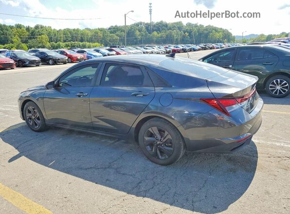 5NPLS4AG6MH002466 2021 HYUNDAI ELANTRA Gray Trasero izquierdo
