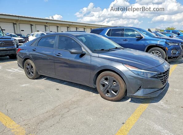 5NPLS4AG6MH002466 2021 HYUNDAI ELANTRA Gray Delantero derecho