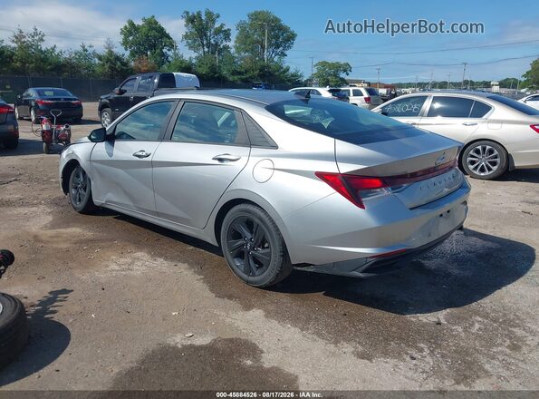 5NPLS4AG6MH023818 2021 HYUNDAI ELANTRA Silver Trasero izquierdo