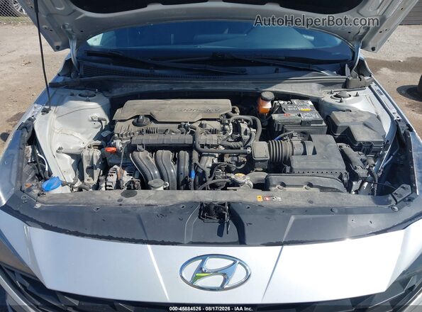 5NPLS4AG6MH023818 2021 HYUNDAI ELANTRA Silver Vista trasera