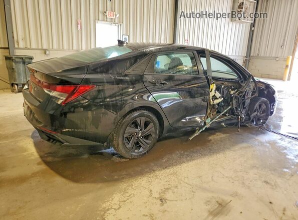 5NPLS4AG6NH053824 2022 HYUNDAI ELANTRA Черный Задняя правая четверть