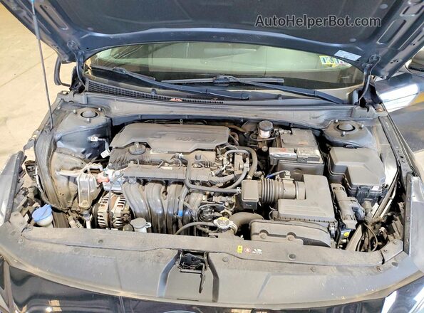 5NPLS4AG6NH053824 2022 HYUNDAI ELANTRA Черный Вид задней части салона