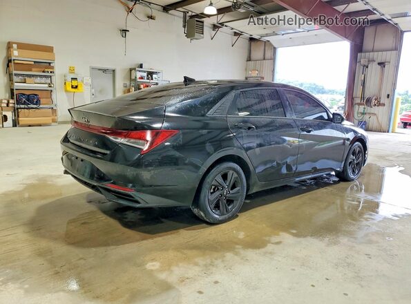 5NPLS4AG6NH059106 2022 HYUNDAI ELANTRA Черный Задняя правая четверть