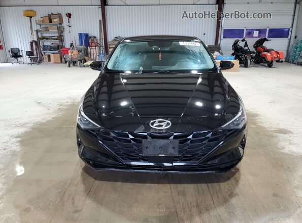 5NPLS4AG6NH059106 2022 HYUNDAI ELANTRA Черный Вид наклейки с VIN-кодом