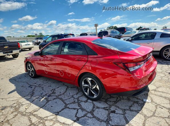 5NPLS4AG6PH108291 2023 HYUNDAI ELANTRA Red Rear left