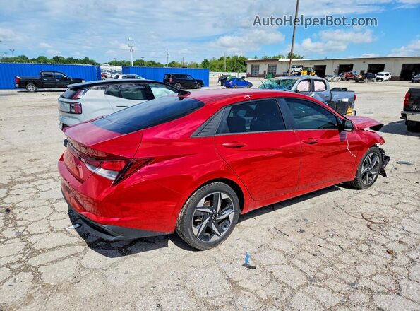 5NPLS4AG6PH108291 2023 HYUNDAI ELANTRA Red Rear right