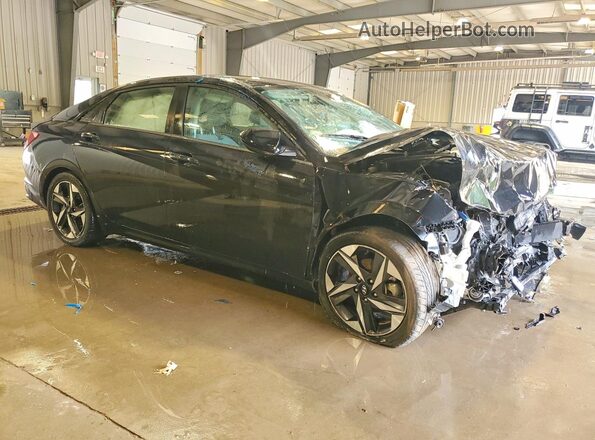 5NPLS4AG6PH116357 2023 HYUNDAI ELANTRA Black Առջևի աջ