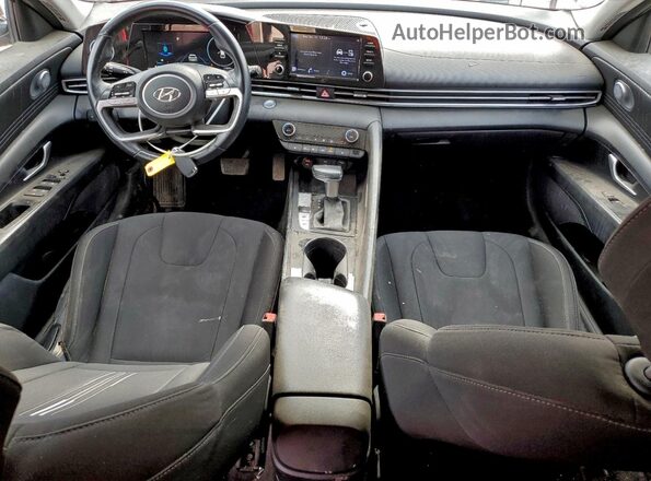 5NPLS4AG7MH035590 2021 HYUNDAI ELANTRA Red Առջևի վահանակի տեսք