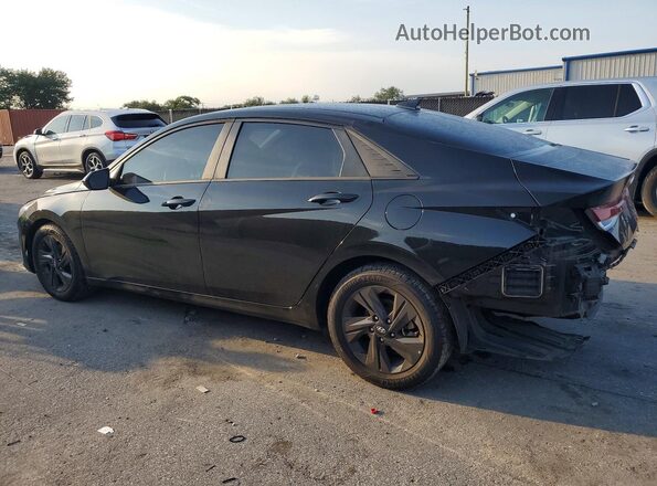 5NPLS4AG7NH067490 2022 HYUNDAI ELANTRA Black Tył lewy