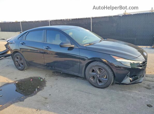 5NPLS4AG7NH067490 2022 HYUNDAI ELANTRA Black Przód prawy