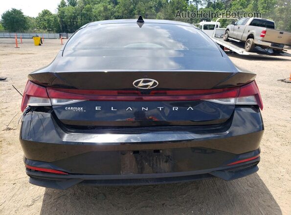 5NPLS4AG7NH068171 2022 HYUNDAI ELANTRA Black უკანა ხედი