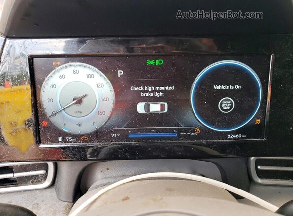 5NPLS4AG7NH068171 2022 HYUNDAI ELANTRA Black ხელსაწყოთა პანელის ხედი