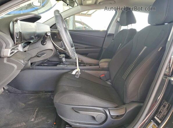 5NPLS4AG7PH093722 2023 HYUNDAI ELANTRA Black Front interior view