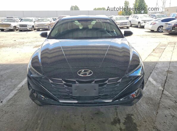 5NPLS4AG7PH093722 2023 HYUNDAI ELANTRA Black Front view