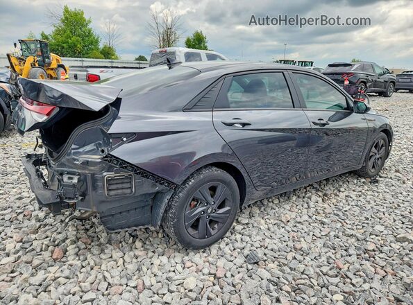 5NPLS4AG8NH062461 2022 HYUNDAI ELANTRA Charcoal Задня права чверть
