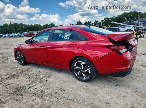 5NPLS4AG8PH117171 2023 HYUNDAI ELANTRA Red Հետևի ձախ