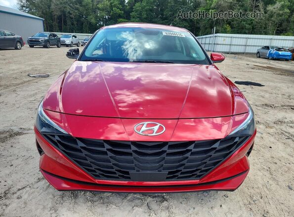 5NPLS4AG8PH117171 2023 HYUNDAI ELANTRA Red Դիմացի տեսք