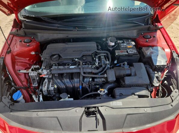 5NPLS4AG8PH117171 2023 HYUNDAI ELANTRA Red Սալոնի հետևի տեսք