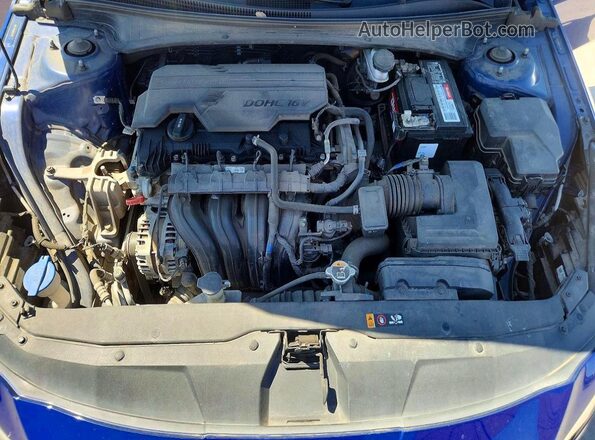 5NPLS4AG9MH021402 2021 HYUNDAI ELANTRA Blue უკანა სალონის ხედი