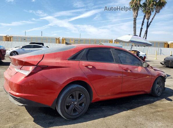 5NPLS4AG9NH082136 2022 HYUNDAI ELANTRA Red Tył prawy