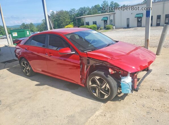 5NPLS4AG9PH096427 2023 HYUNDAI ELANTRA Red Delantero derecho