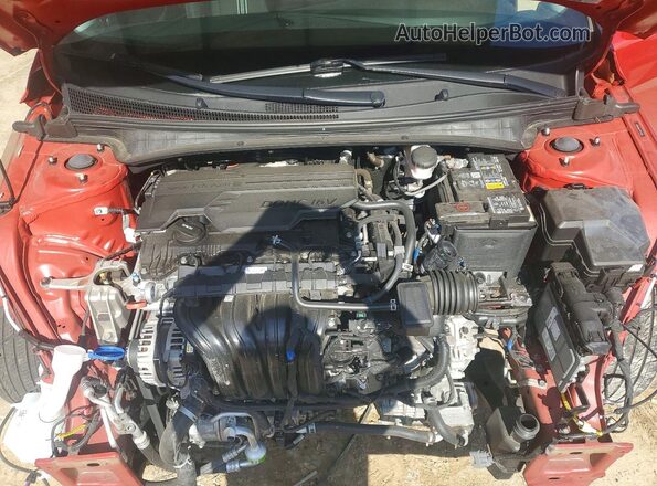 5NPLS4AG9PH096427 2023 HYUNDAI ELANTRA Red Vista interior trasera