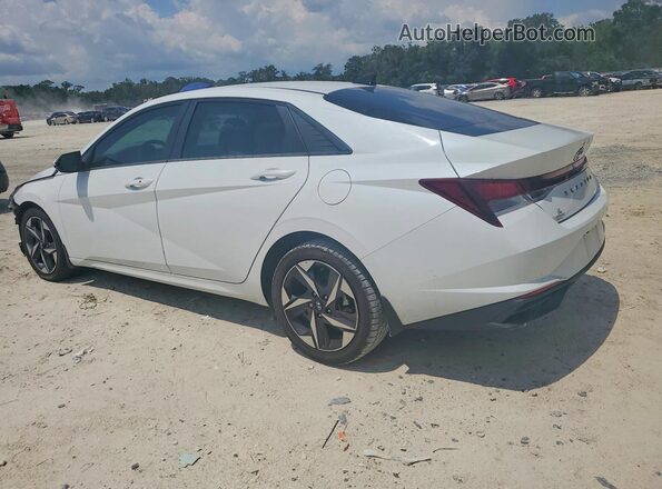 5NPLS4AG9PH097836 2023 HYUNDAI ELANTRA White Задня ліва чверть