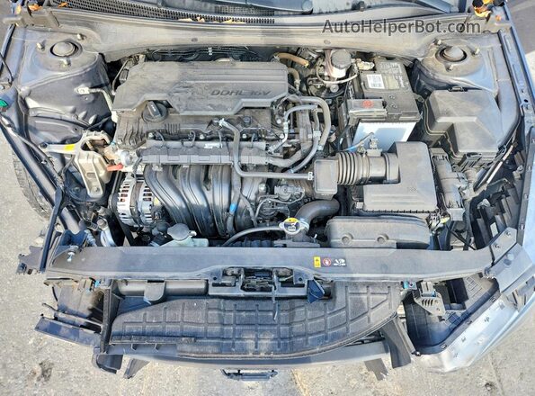 5NPLS4AGXMH036930 2021 HYUNDAI ELANTRA Charcoal Սալոնի հետևի տեսք
