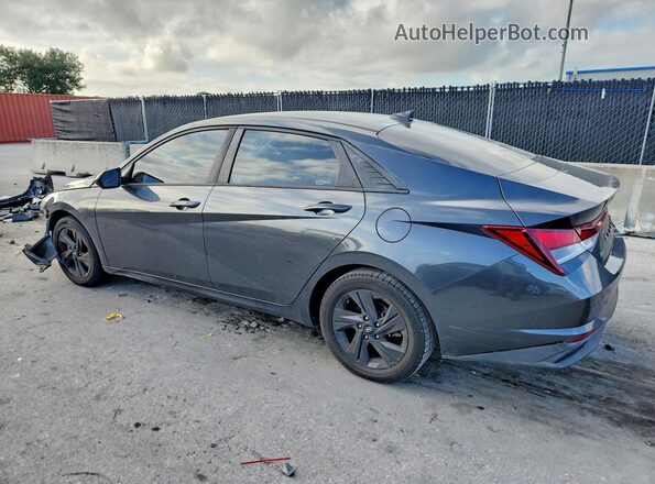 5NPLS4AGXMH036930 2021 HYUNDAI ELANTRA Charcoal Հետևի ձախ