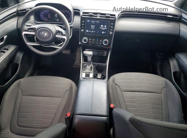 5NTJADAE0PH074133 2023 HYUNDAI SANTA White წინა პანელის ხედი