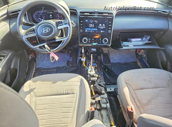 5NTJB4AE5NH014178 2022 HYUNDAI SANTA Gray Vista del salpicadero