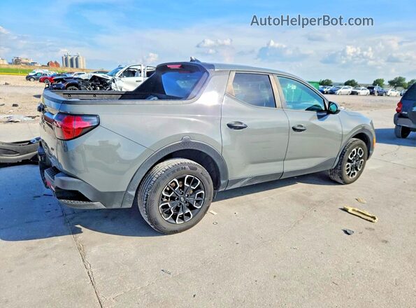 5NTJB4AE5NH014178 2022 HYUNDAI SANTA Gray Trasero derecho