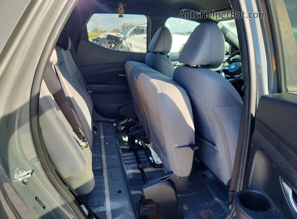 5NTJB4AE5NH014178 2022 HYUNDAI SANTA Gray Vista de los asientos traseros