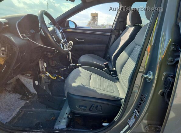 5NTJB4AE5NH014178 2022 HYUNDAI SANTA Gray Vista interior delantera