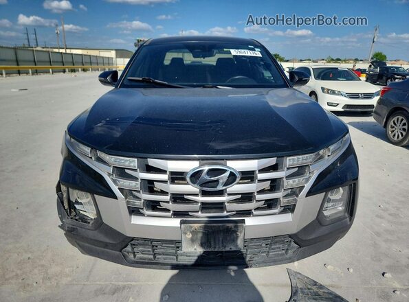 5NTJB4AE7NH033444 2022 HYUNDAI SANTA Black წინა ხედი