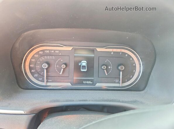 5NTJB4AE7NH033444 2022 HYUNDAI SANTA Black ხელსაწყოთა პანელის ხედი