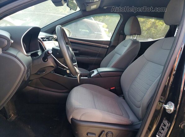 5NTJBDAE6NH014514 2022 HYUNDAI SANTA Black Вид салону спереду