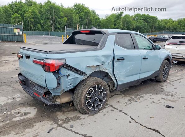 5NTJBDAE8NH007242 2022 HYUNDAI SANTA Blue Задня права чверть