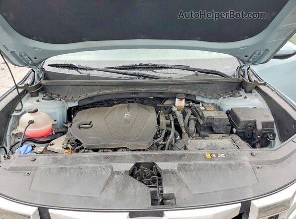 5NTJBDAE8NH007242 2022 HYUNDAI SANTA Blue Вид задньої частини салону